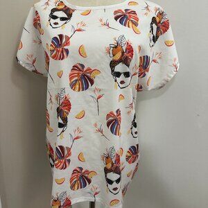 short-sleeve top (M)